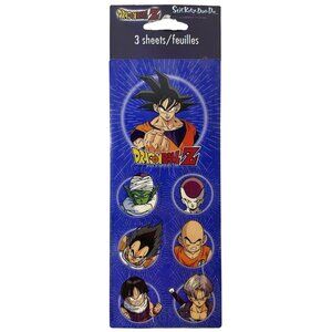 Dragon Ball Z Stickers Anime Manga Cartoon New Sealed American Greetings Vtg Y2K